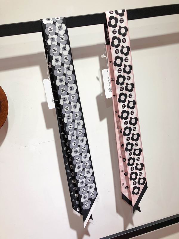 Chanel silk ribbon 6X120cm E050885